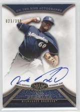 2013 Topps Tier One On the Rise Auto 23/399 Wily Peralta #ORA-WP2 Auto 0j6