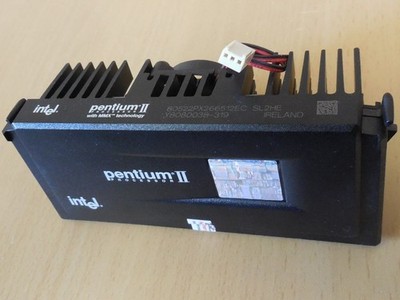 CPU Prozessor Intel Pentium II SL2HE 266 MHz FSB66 512KB Slot 1 Pentium 2* c904