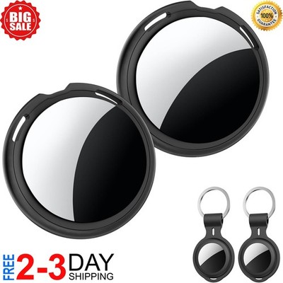 2 Pack Smart Tracker Tags [Apple MFi Certified] Air Tracker Pair with Find My (i