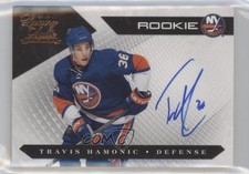 2010-11 Panini Luxury Suite Rookies Group 3 203/499 Travis Hamonic #163 Auto 2d8