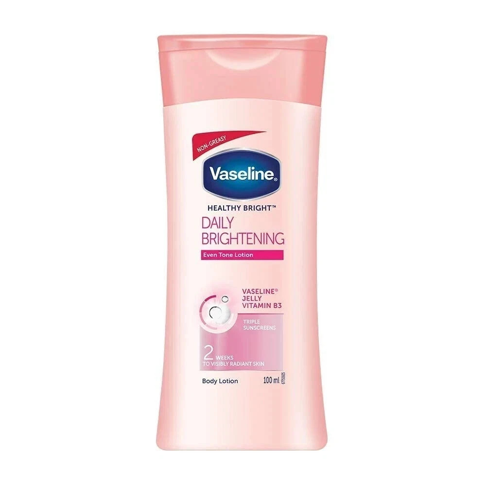 Vaseline Healthy White Lightening Body Lotion 100ml with Free Global Shipping