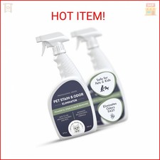 Smiling Paws Pets Cat  Dog Urine Odor Eliminator  Cat Urine Enzyme Cleaner Des