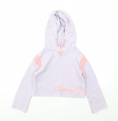 Franklin & Marshall Mädchen lila Pullover Pulli Größe 4-5 Jahre