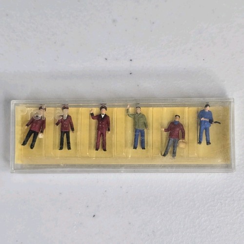 Preiser 0612 Figuras Personal Ferroviario y Viajeros Pista HO | Zustand: Used