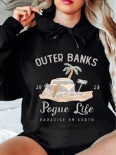 HOT-Outer Banks Plus Size Printed Hoodie Fall Winter