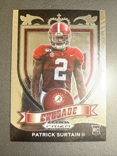 2021 Prizm Draft Football Patrick Surtain II Alabama Crimson Tide Crusade Rookie