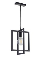 Wohnzimmer HäNgelampe Metall Schwarz Bis 0,8 M E27 Elegante Pendel Leuchte KüChe