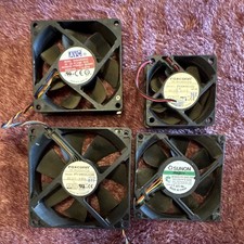 AVC/Foxconn/Sunon Lot 4 Dell Case Fans 12V 60/80/92mm 2/3-Pin