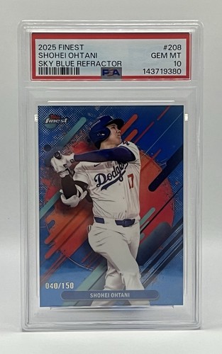 Shohei Ohtani [Refractor] #208 2025 Topps Finest card