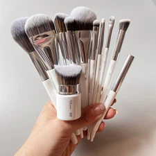 Fillimilli Makeup Brush - Dual Eyelash Brush Corrector Brush Foundation Brush