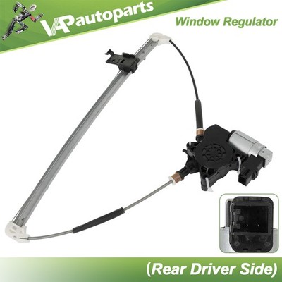 For Mazda 3 2004-2009 Sedan Rear Left with Motor Power Window Regulator W/Motor