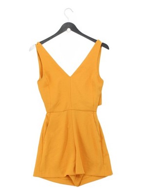 Wilfred Playsuit Damen UK 4 gelb Polyester mit Viskose Playsuit