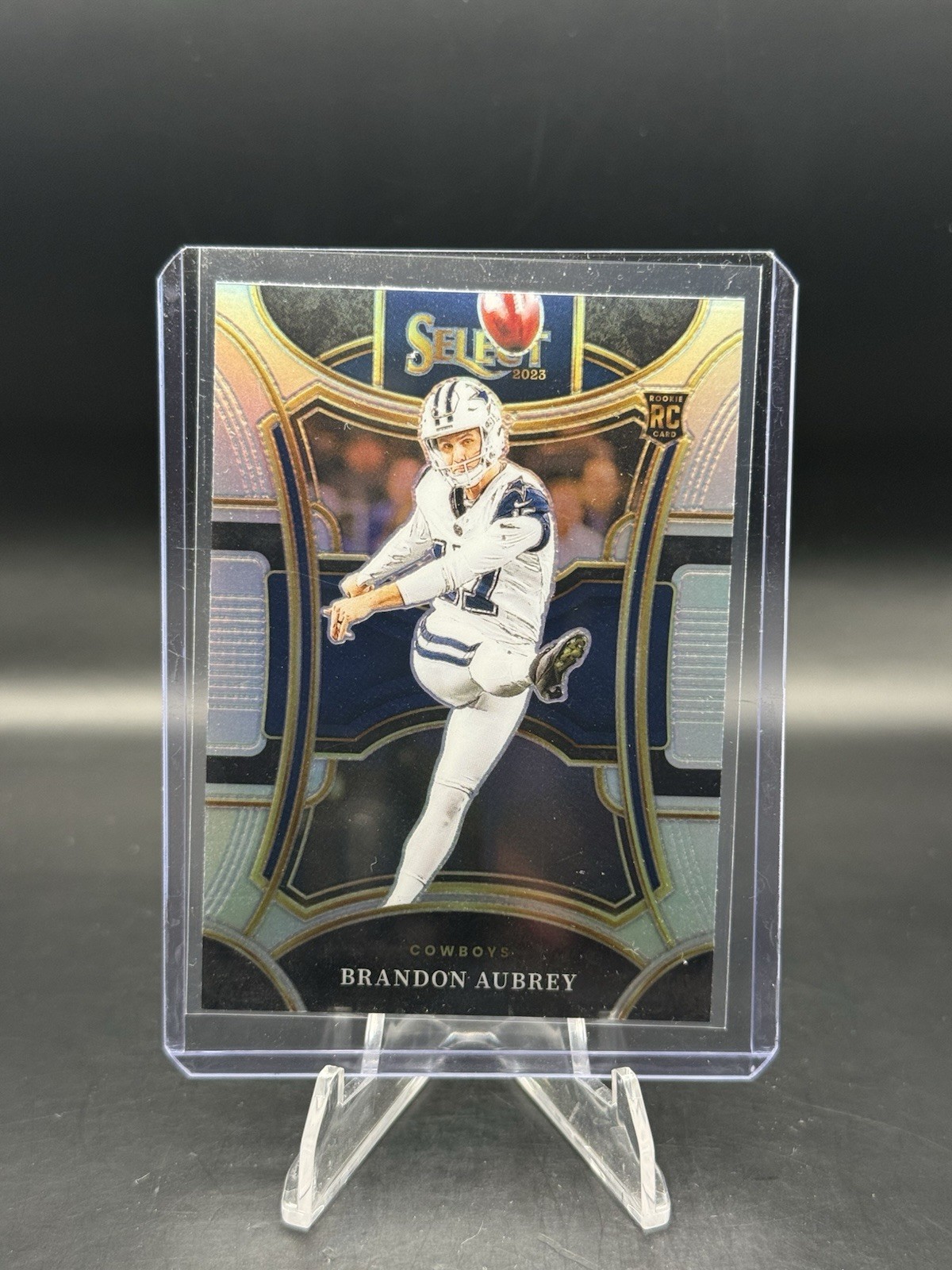 Brandon Aubrey 2023 Panini Select Suite Level Silver Prizm Rookie #426 RC TZ