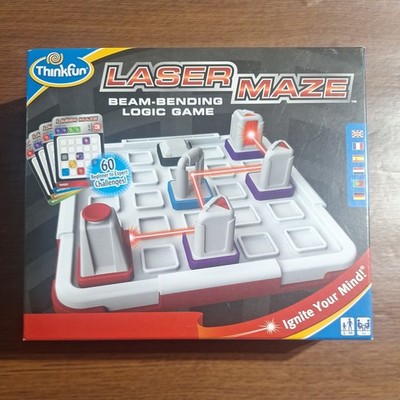 Think Fun Laser Maze Brain Game STEM Toy 100% Complete - SHIPS FREE