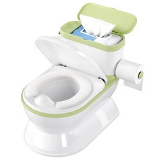 2-in-1 Toddler Potty Training Toilet - Larger Potty Chair  Detachable Training