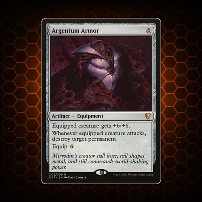 MTG - Argentum Armor/Silberrüstung - C17 - EN - EX
