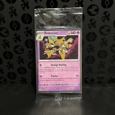 Alakazam - (Cosmos Holo) 082/167 Sealed Promo Blister Exclusives Pokémon TCG