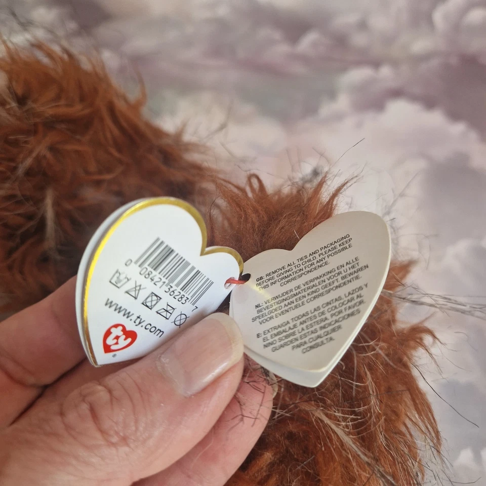 Cute Ty Orson the Ostrich Beanie Boos 15cm,  7th April Birthday  Plush With Tags - Image 4 of 4