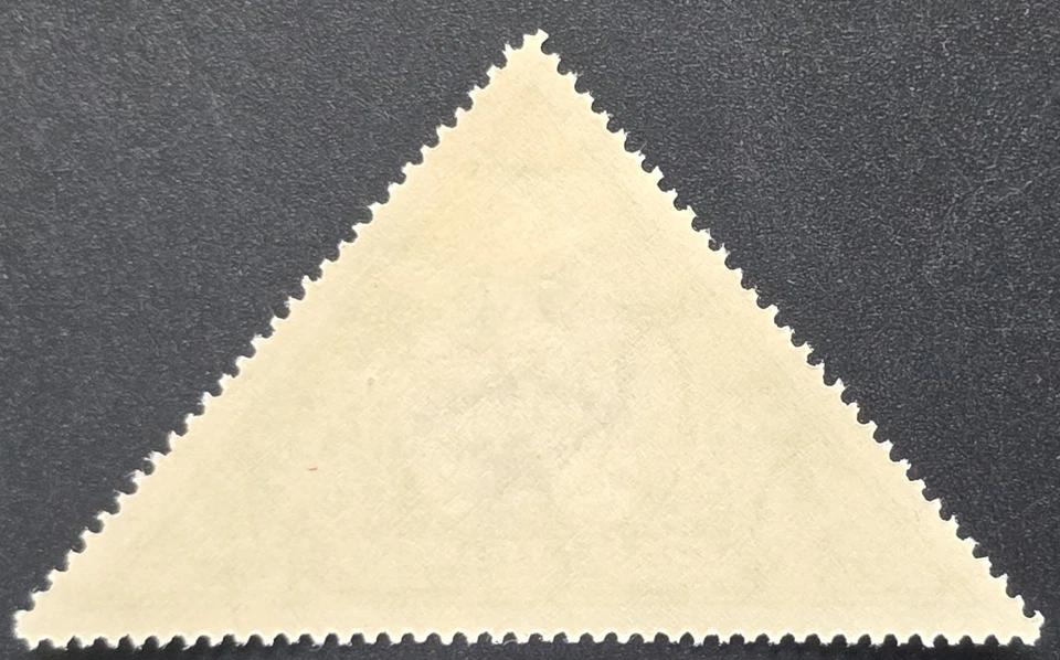 Lithuania - 1940 Scott #C80 Žemaitė Triangle 1 Litas Air Post - Stamp - Image 2 of 3