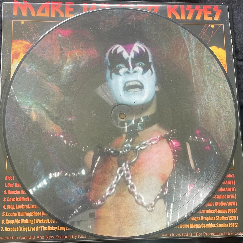 KISS - More Wicked Kisses Picture Disc Rare Import Vinyl LP New / Unplayed/Mint - Image 3 of 4