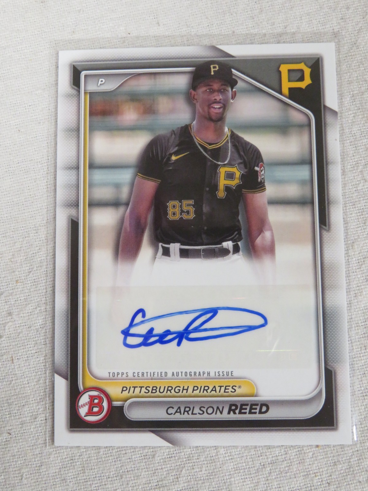 2024 Bowman - Paper Prospect Retail Autographs Carlson Reed #PPRA-CR ...