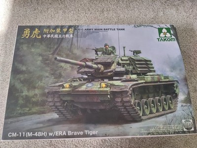 Takom 1:35 2091 R.O.C.Army Main Battle Tank CM-11 (M-48H) w/ERA Brave Tiger