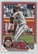 2023 Topps Series 2 Mother's Day Hot Pink /50 Zac Gallen #412 1g5d