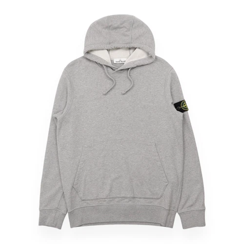 Felpa con cappuccio Stone Island nuova stagione taglia media grigia