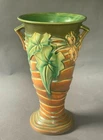 Original 1934 Large 12.5" Roseville LUFFA 691-12 Vase - Perfect Condition