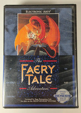 The Faery Tale Adventure Sega Genesis CIB Complete Manual Tested Working