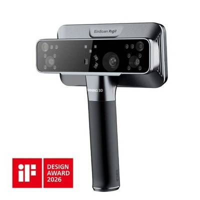 EinScan Rigil | The Tri-Mode Laser 3D scanner