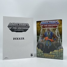 Dekker Masters of the Universe MOTU Classics Action Figure W8899 New W  Mailer