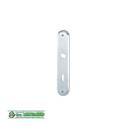 Hoppe ZT-Langschild 273P RHF OB 72 F1 Aluminium silberfarben 2800159