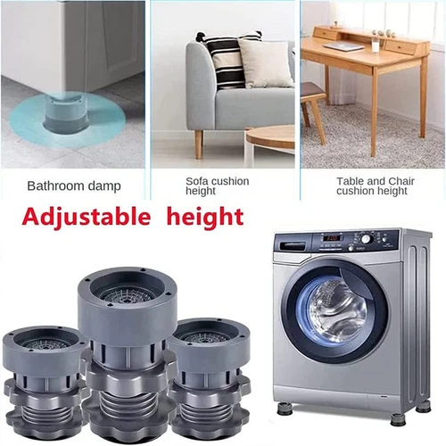 Adjustable Height Washing Machine Support, Vibration Washing Machine Foot2430 - Picture 2 of 7