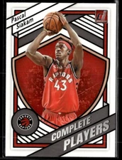 2020-21 Panini Donruss Pascal Siakam Complete Players #5 Toronto Raptors