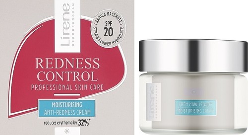 Lirene Couperose Skin Moisturizing Cream SPF20 – Daily Hydrating Cream