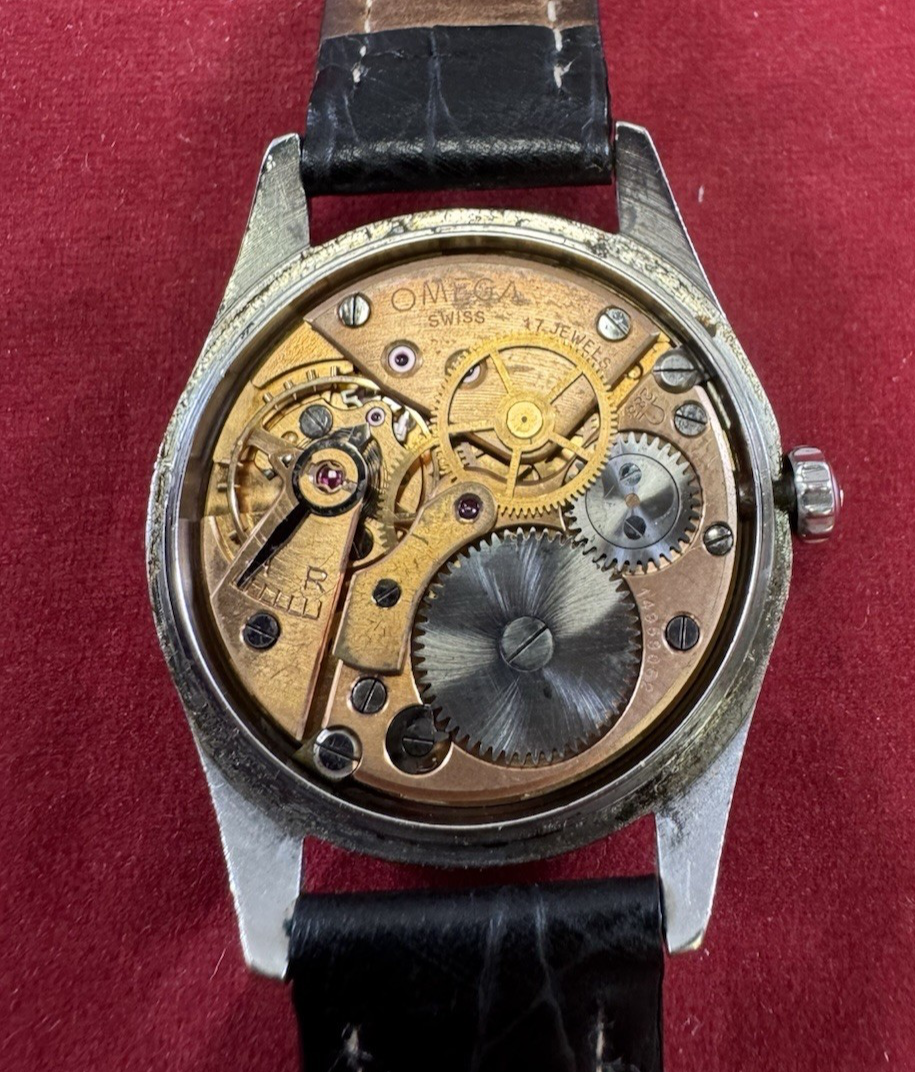 1954 Omega Seamaster 2792- SC Cal. 283 Mens Watch(Refinished Dial