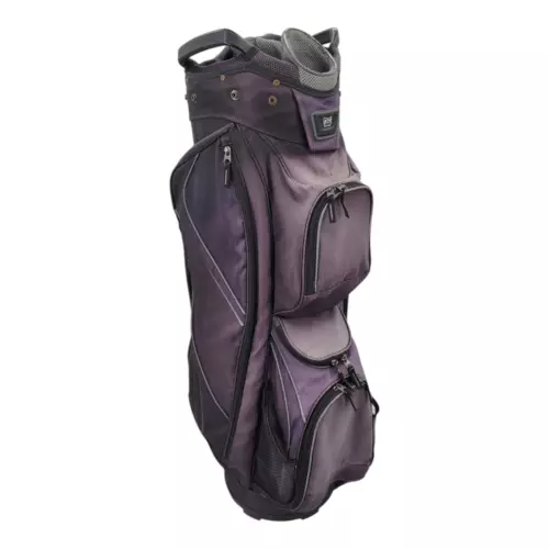Datrek DG Lite II 15-Way Top Divider Golf Cart Bag With Strap Purple Black
