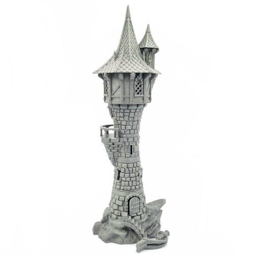 Wargaming Crow Tower for D&D, LOTR SCENERY terrain printed 28/32 mm - Picture 1 of 4