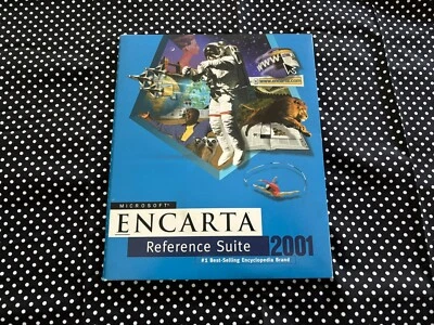 MICROSOFT - ENCARTA - Reference Suite 2001 - 7 CD Set - Image 1 of 4