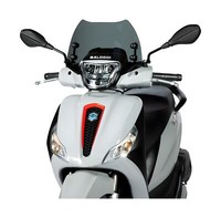 Windschild Malossi Sport Screen, Rauchgrau Dunkel, 375X270X3Mm