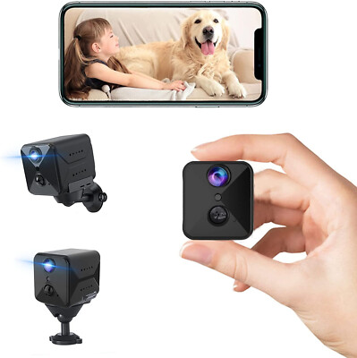 Wlan Mini Kamera Würfel Pocket Cam Wifi IP Live Überwachungskamera Video Ton X20
