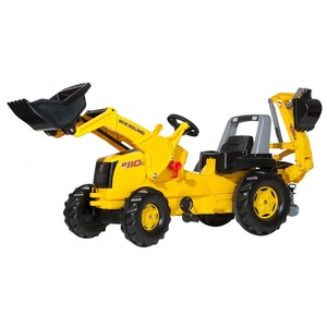 escavatore giocattolo a pedali