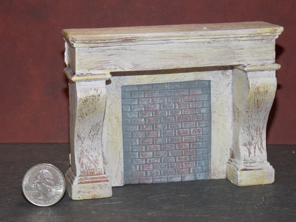 Dollhouse Miniature Fireplace Gray Reutter 1:12 inch scale E90 Dollys Gallery - Image 2 of 3