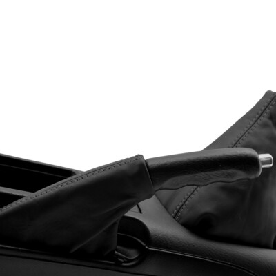 E Brake Boot PVC Leather Protection Cover for Honda Prelude 97-01 Black