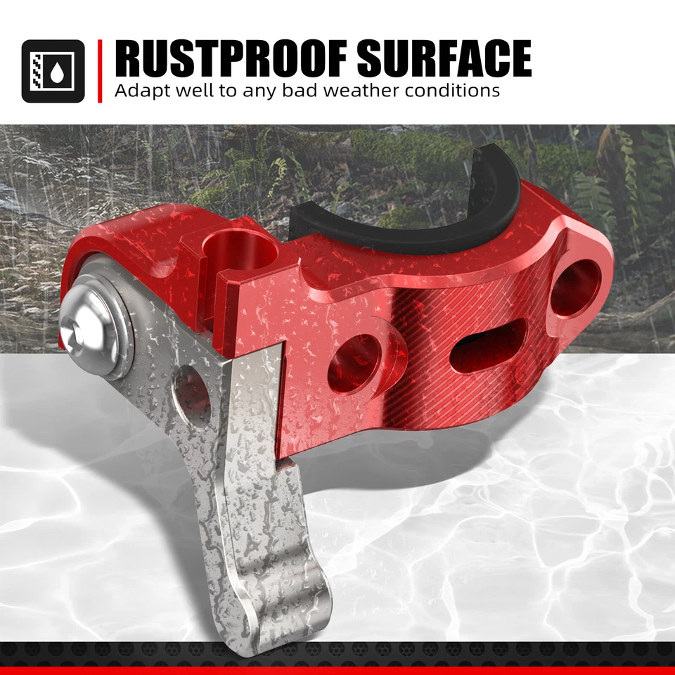 Abrazadera de barra giratoria palanca de arranque en caliente para Honda CR125R CR250R 90-07 CRF 250R 450R Foto 4 de 4