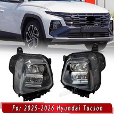 Left Right Side Headlamp Headlights Assembly Pair For 2025-26 Hyundai Tucson LED