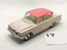 CORGI TOYS # 234 FORD CONSUL CLASSIC DIECAST MODEL CAR 1961 BEIGE/PINK NR MINT