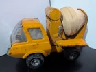 VTG 1970's TONKA Cement Mixer Truck, Orange, Pressed Steel
