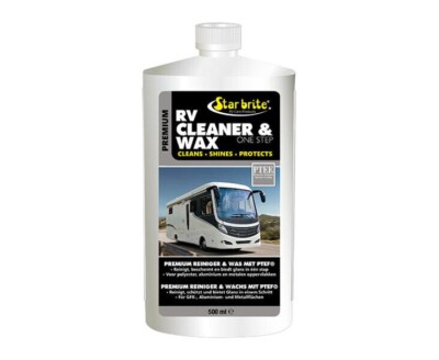 Star Brite RV Cleaner & Wax Reiniger + Wachs mit PTEF, 1000ml - D,UK,DK